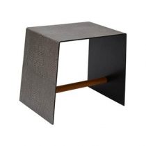 LIND DNA Stool&Table Kruk/Bijzettafel Tafels Zwart Aluminium