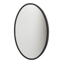 LOFT42 Mirror Spiegel Ovaal - Zwart - 60x40 Spiegel Zwart Glas