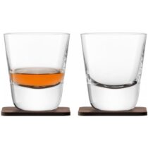 LSA Arran whiskeyglas - set van 2 Glazen Transparant Glas