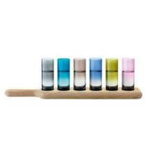 LSA Paddle Wodkaset Glasservies Multicolor Glas