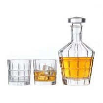 Leonardo Spiritii Whiskeyset 3-delig Glasservies Transparant Glas