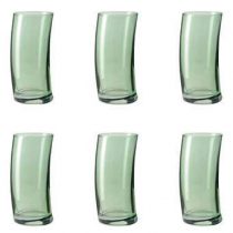 Leonardo Swing Longdrinkglazen - 6 st. Glasservies Groen Glas