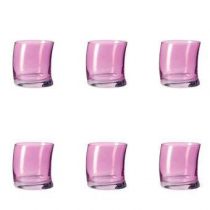 Leonardo Swing Waterglazen - 6 st. Glasservies Paars Glas