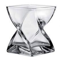 Leonardo Swirl Vaas 17 cm Woonaccessoires Transparant Glas