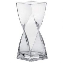 Leonardo Swirl Vaas 25 cm Woonaccessoires Transparant Glas