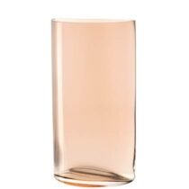 Leonardo Vaas Centro Semicircle 34 cm Vaas Roze Glas