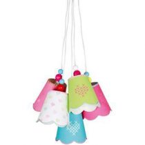 Lief! Hanglamp Kapjes Baby & kinderkamer Multicolor Textiel