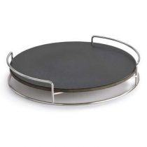 LotusGrill Pizzasteen Classic Barbecue accessoires Zwart Steen