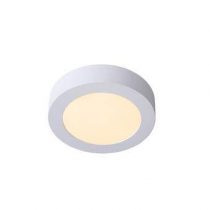 Lucide Brice LED Plafondlamp Ø 18 cm Verlichting Wit Aluminium