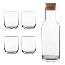Luigi Bormioli Sublime Glazenset + Karaf 5-delig Glasservies Transparant Glas
