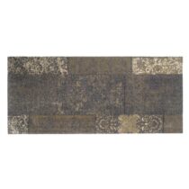 MD Entree - Design mat - Universal - Patchwork Taupe - 67 x 150 cm Woondecoratie Bruin Polyamide