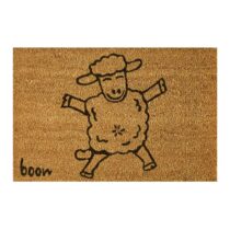 MD Entree - Kokosmat - Freestyle Boon Sheep - 40 x 60 cm Woondecoratie Bruin Kokosvezel