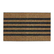MD Entree - Kokosmat - Rivièra Stripes - 45 x 75 cm Woondecoratie Bruin Kokosvezel