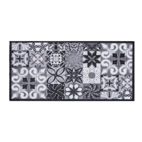 MD Entree - Schoonloopmat - Vision - Portugese Tiles - 40 x 80 cm Woondecoratie Grijs Polyamide