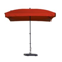 Madison - Parasol Patmos - 210x140 - Rood Zonwering Rood Polyester