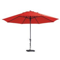 Madison - Parasol Timor - Rond - 300cm - Rood Zonwering Rood Polyester