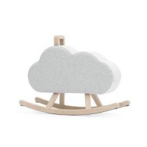 Maison Deux Iconic Cloud Hobbelfiguur Baby & kinderkamer Grijs Hout