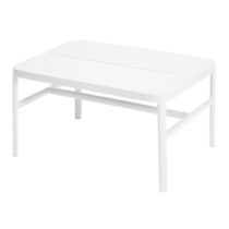Max&Luuk Grace coffee table/ottoman 67x50x36 cm alu white Tafels