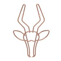 Metaltex Safari Antelope Wandkapstok Kapstokken Koper Metaal