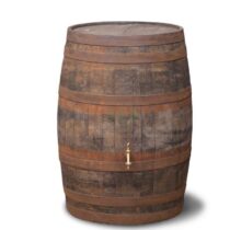 Meuwissen Agro Regenton Whisky vat - 195 liter - Geborsteld Tuinbewatering Bruin Hout