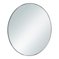Mirrors and More Mila Wandspiegel Ø 50 cm - Zwart Spiegel Zwart Metaal