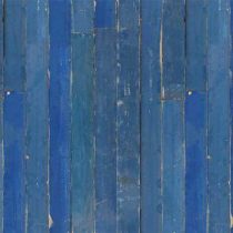 NLXL Piet Hein Eek Materials Blue Scrapwood Behang Wanddecoratie & -planken Blauw Papier