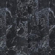 NLXL Piet Hein Eek Materials Marble Black Behang Wanddecoratie & -planken Zwart Papier