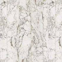 NLXL Piet Hein Eek Materials Marble White Behang Wanddecoratie & -planken Wit Papier