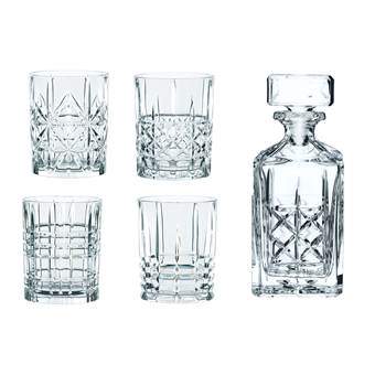 Nachtmann Highland Whiskey Set 5 st. Glasservies Transparant Kristalglas