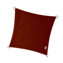 Nesling Coolfit Schaduwdoek Terra 360 x 360 cm Zonwering Rood Polyester