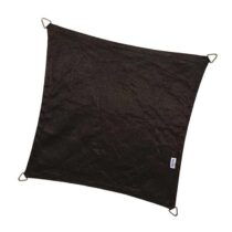 Nesling Coolfit Schaduwdoek Zwart 360 x 360 cm Zonwering Zwart Polyester