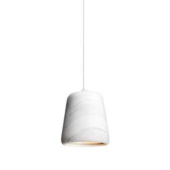 New Works Material Hanglamp Verlichting Wit Marmer