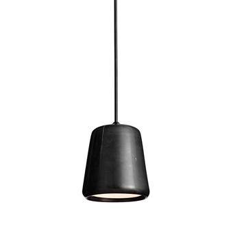 New Works Material Hanglamp Verlichting Zwart Marmer