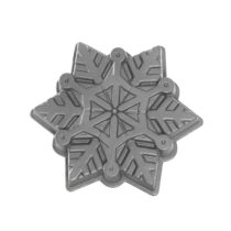 Nordic Ware Snowflake Taartvorm Kerstontbijt & -diner Zilver Aluminium