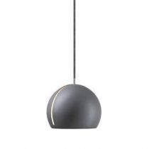 Nyta Tilt Globe Hanglamp Ø 20 cm Verlichting Grijs Aluminium