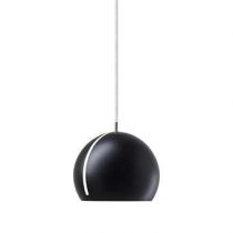 Nyta Tilt Globe Hanglamp Ø 20 cm Verlichting Zwart Aluminium