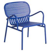 Petite Friture Week-end fauteuil blauw Stoelen Blauw Metaal