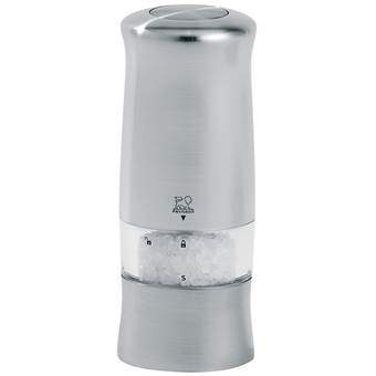 Peugeot Zeli Elektrische zoutmolen 14 cm Peper & zoutmolens Zilver Kunststof