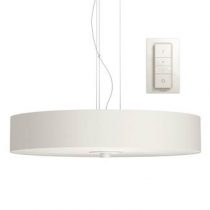 Philips Hue Fair Hanglamp - incl. Dimmer Switch Verlichting Wit Glas
