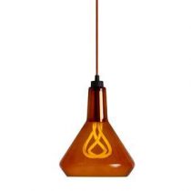 Plumen Drop Top & Cap Hanglamp Verlichting Bruin Glas