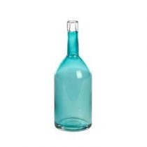 Pols Potten Bottle Regular Vaas Woonaccessoires Blauw Glas