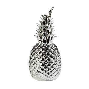 Potten Pineapple Decoratie Zilver Porselein