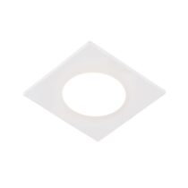 QAZQA LED Tuinspot simply - Wit - Modern - L 90mm Buitenverlichting Wit Kunststof