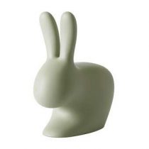 Qeeboo Rabbit Kruk Barkrukken & krukken Groen Kunststof