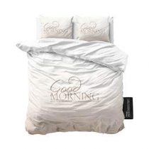 Rise & Shine Soft Morning Dekbedovertrek 200 x 220 cm Slapen & beddengoed Wit Katoen
