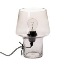 Riverdale Swindon Tafellamp Verlichting Grijs Glas