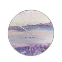 Riverdale - Wandklok Brixton Rond - Ø30cm - metallic - Multicolor Klokken Multicolor Metaal