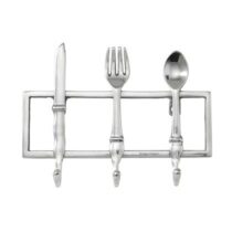 Rivièra Maison Kitchen Cutlery Hook Kapstokken Zilver Aluminium