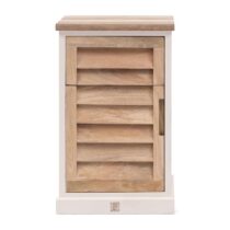 Riviera Maison Pacifica Bed Cabinet Left - 52.0x47.0x79.0 cm Nachtkastje Wit Hout