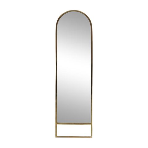Riviera Maison Sardinia Standing Mirror - 2.5x50.0x180.0 cm Spiegel Geel Aluminium
